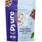 Pyure Organic Powdered Sweetener | Sugar-Free Confectioners Sugar Substitute for Baking | Keto, Gluten-Free, Zero Calorie, Ze