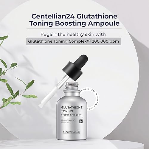 CENTELLIAN 24 Glutathione Toning Boosting Ampoule - Illuminated & Even Skin  Tone. Glutathione Complex 200,000 ppm, Niacinamide & Vitamins (1.01 fl oz)  by Dongkook Pharmaceutical in Saudi Arabia | Whizz Serums