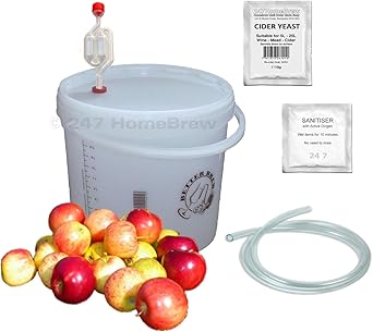 Cider Making Kit - Full Starter - 10L/2 Gallon/20 Pints Home brew Beer ...