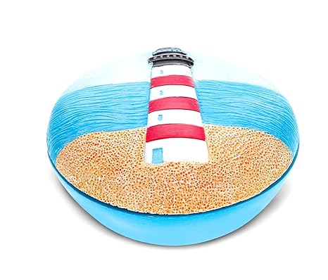 Amazoncom Cota Global Resin Blue Lighthouse Jewelry Box 3