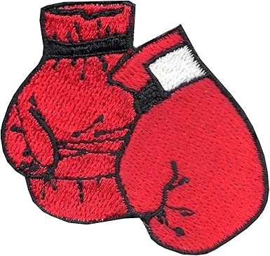 embroidered boxing gloves