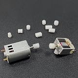 KTKTK 10pcs 0.5 Module Plastic Worm Gear 6mm Dia Turbine Gear Rod Fitting view 6