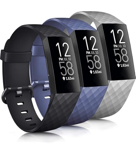 For Fitbit Charge 3 & Charge 3 SE & Charge 4 Fitness Activity Tracker Woven Stainless Steel Mesh Loop Bracelet Strap Replacement Band Magnetic Clasp Adjustable Small 5 3