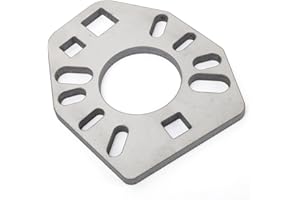 Tbest Pinion Yoke Wrench Tool Stainless Steel Strength Puller with 1 / 2in Hole for Loosening Flange and Nuts Applicable All 