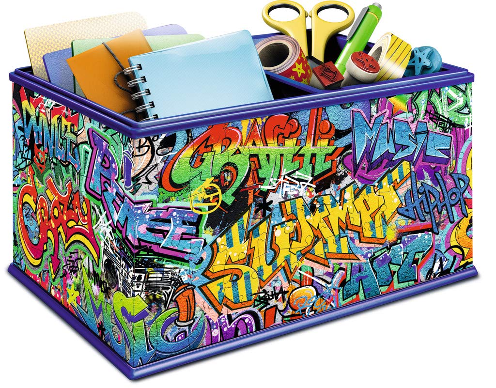 Ravensburger UK 12111 "Graffiti Storage Box" 3D Jigsaw Puzzle