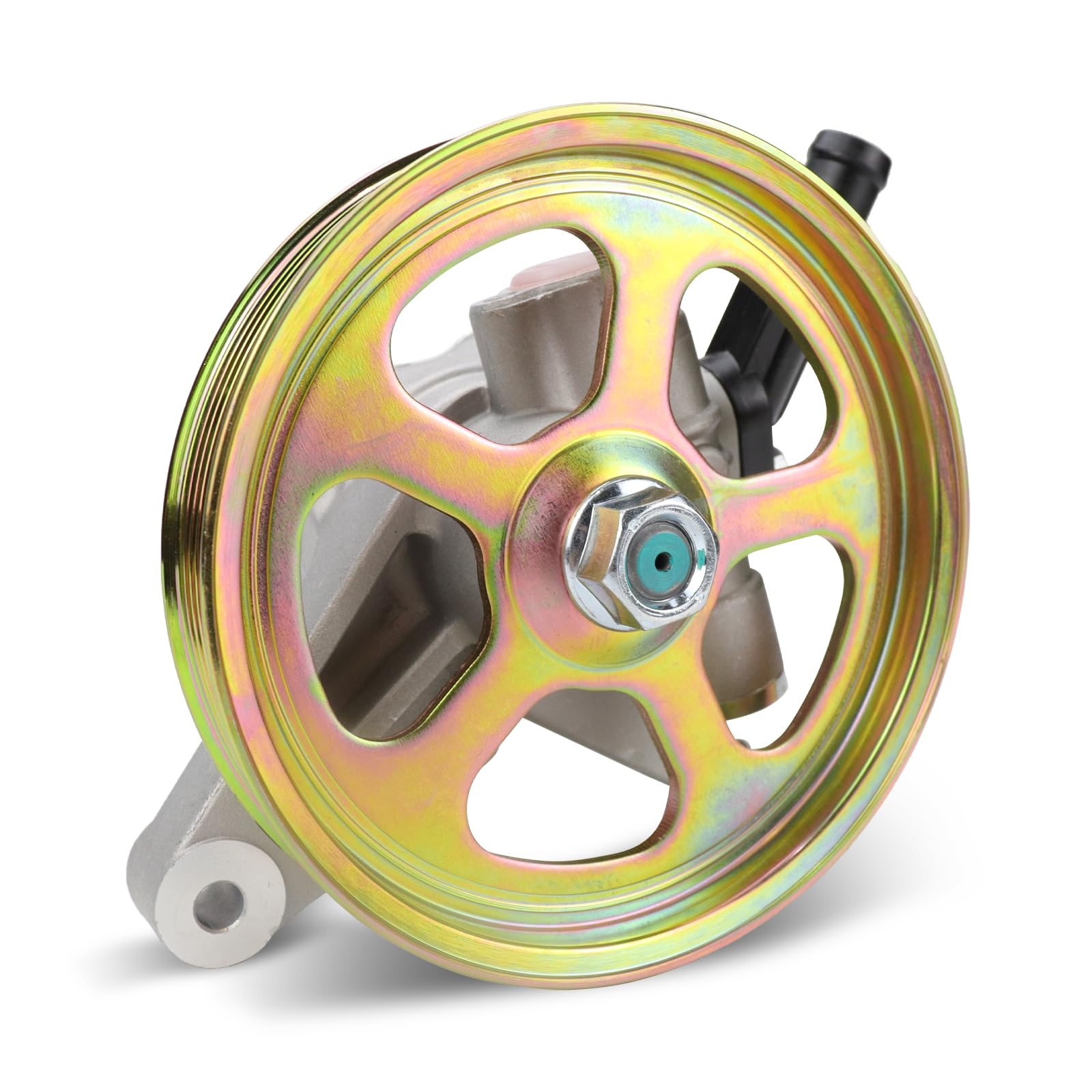 Photo 1 of 21-5494 Power Steering Pump Compatible with Honda Pilot 2009-2011 Accord 2008-2012 Crosstour EX EX-L 2012 with Pulley Replace 56110R70A11 56110RN0A01