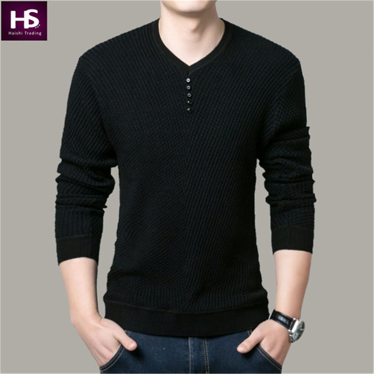 men's v neck dress sweaters