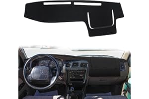 HanLanKa Dashboard Cover Mat Dash Cover Compatible with Toyota 4Runner 1996 1997 1998 1999 2000 2001 2002 Dash Board Protector Cover(Black)