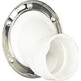 Soux Chief 889-POM Full Flush Offset Flange PVC for Drainage Systems