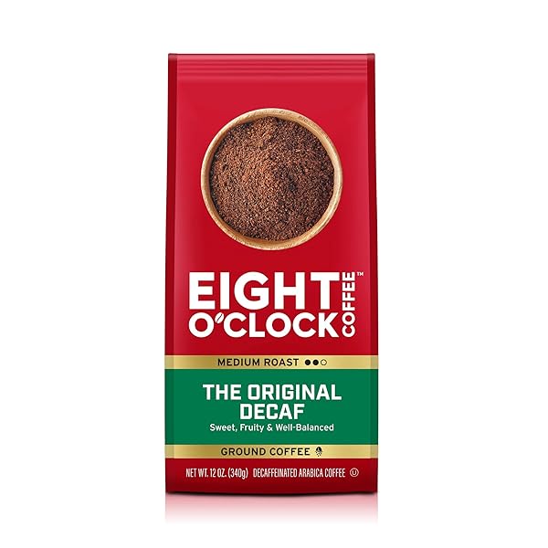 EIGHT O’CLOCK COFFEE THE ORIGINAL DECAF GROUND COFFEE,...
