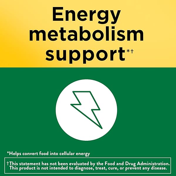 NATURE MADE SUPER B ENERGY COMPLEX, DIETARY SUPPLEMENT FOR BRAIN CELL FUNCTION SUPPORT, 60 SOFTGELS, 60 DAY SUPPLY
