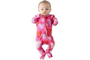 Posh Peanut Convertible Baby Sleepers - Girls Footless Baby Pajamas with 2 Way Zipper for Easy Diaper Changes