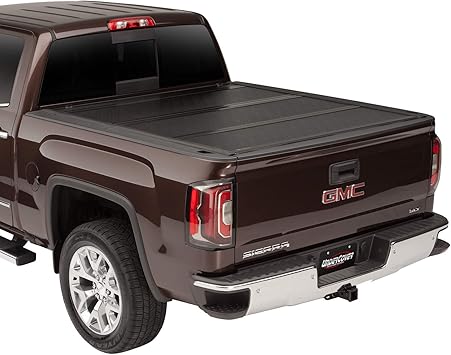 Amazon Com Undercover Flex Hard Folding Truck Bed Tonneau Cover Fx11005 Fits 07 13 Chevrolet Silverado Gmc Sierra 1500 5 8 Bed Automotive