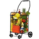 YITAHOME Folding Shopping Cart with