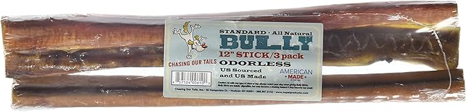 chasing our tails bully sticks