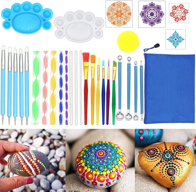 Dot Painting Werkzeug, Mandala Werkzeug Dotting Tools für Acryl Kits