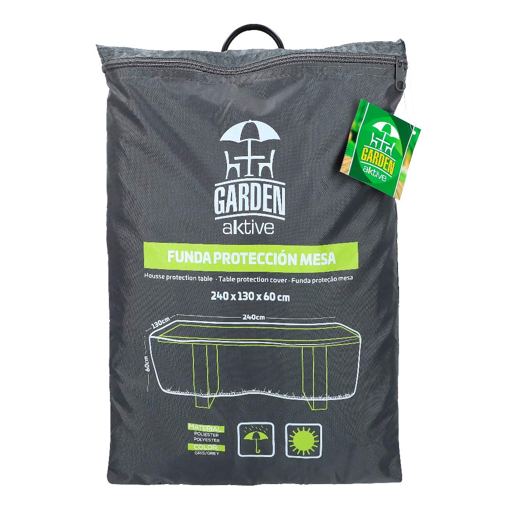 AKTIVE 61502 Protective Cover for Garden Table 240 x 130 x 60 cm