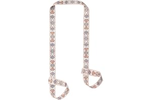 ZOOEASS Yoga Mat Strap, Adjustable Durable Yoga Mat Carrier & Stretching Strap, Multiple Color Choices