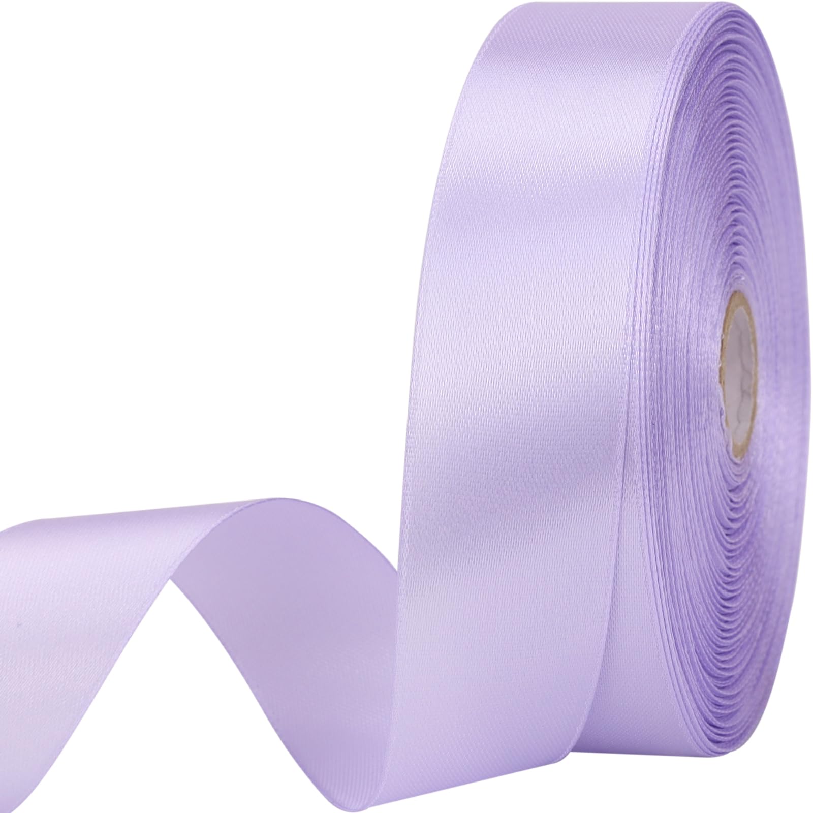 Photo 1 of 1 inches 50 Yard Lavender Satin Ribbon for Gift Wrapping, Wedding, Crafts, Christmas,Easter, Floral, Hair, Invitation Decorations and More
