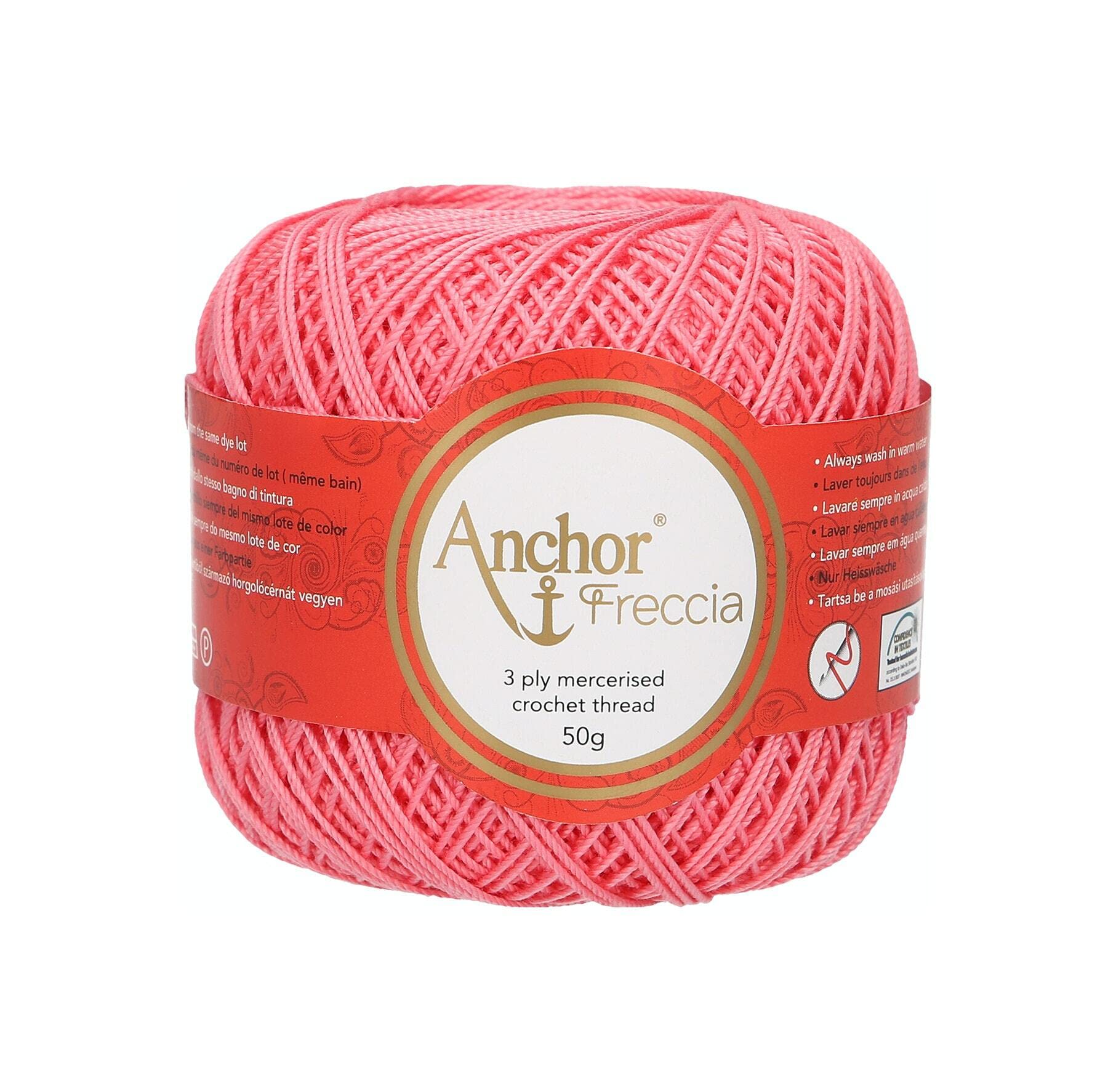 ANCHOR Freccia, Thickness: 6, Packaging: 50G, Running Length: 175M 31 Crochet Threads — image 1