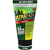 3M Ultrathon Insect Repellent Lotion, Splash and Sweat Resistant, 2 Oz