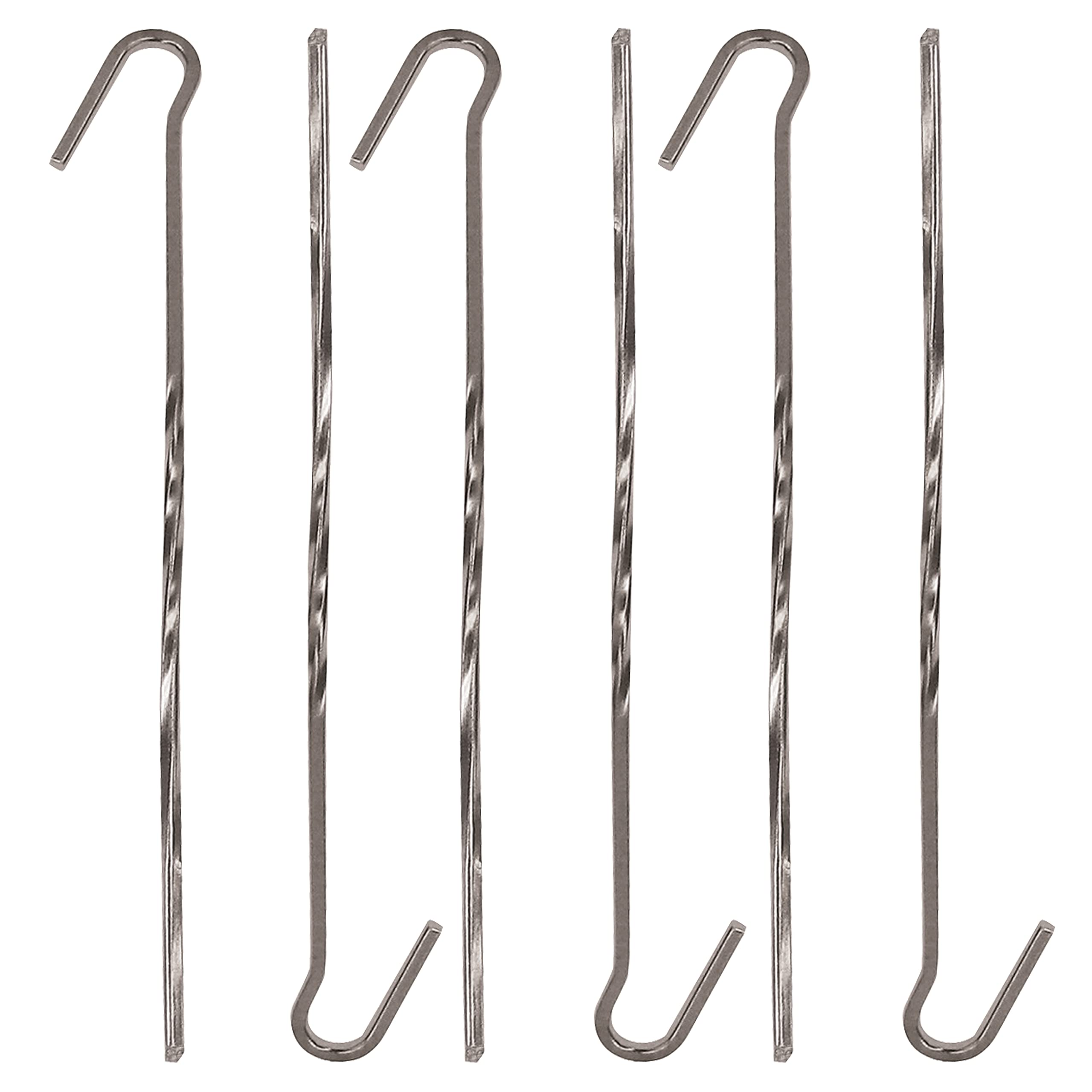 Stansport 821 Stansport 7.5" Steel Skewer Tent Stakes - 6 Pack, Multicolored, One Size