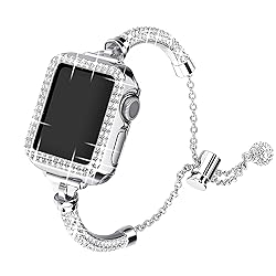 Secbolt Bling Band and Case Compatible with Apple