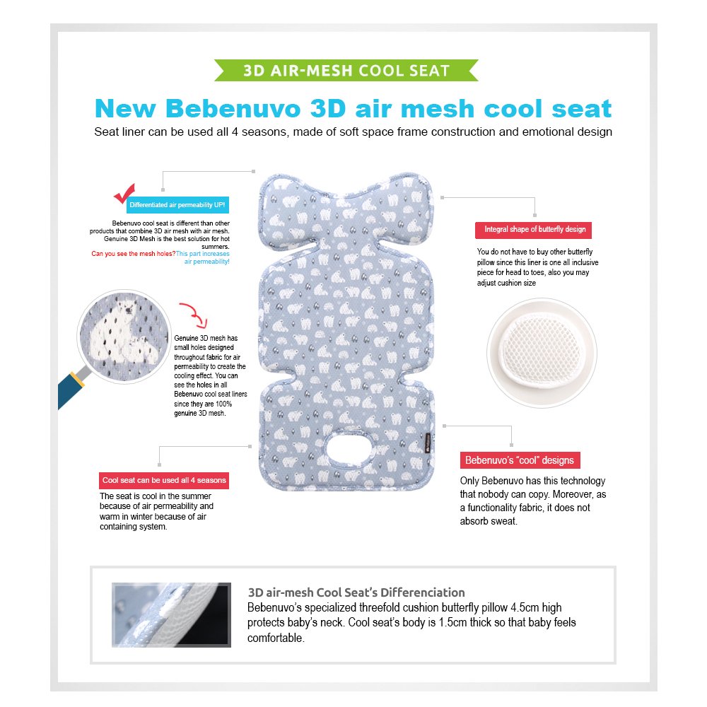 bebenuvo cool seat
