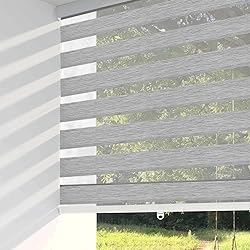 ShadesU Cordless Zebra Blinds for Indoor Windows