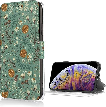 Amazon スカラベカブトムシの花 Iphone7 8 ケース 手帳型 本革 カード収納 スタンド機能 人気 スマホケース4 7インチ ケース カバー 通販