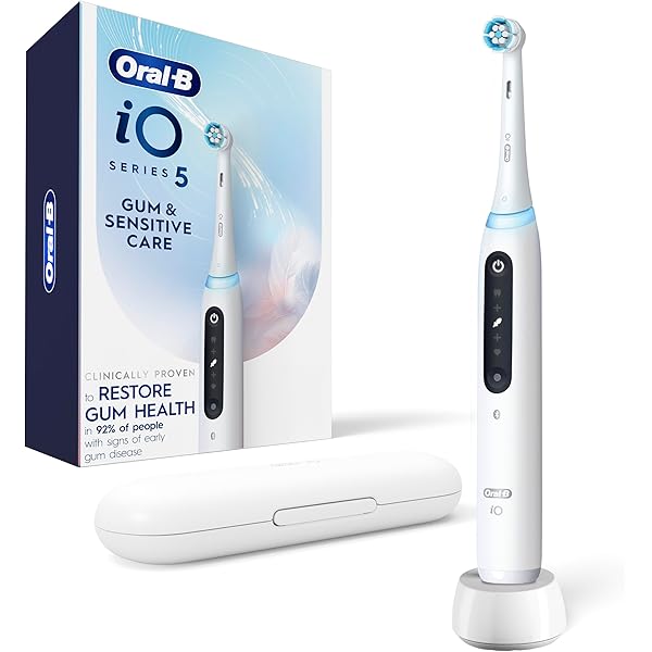 Oral-B iO5 Electric Toothbrush, for a Deep Clean and Whiter