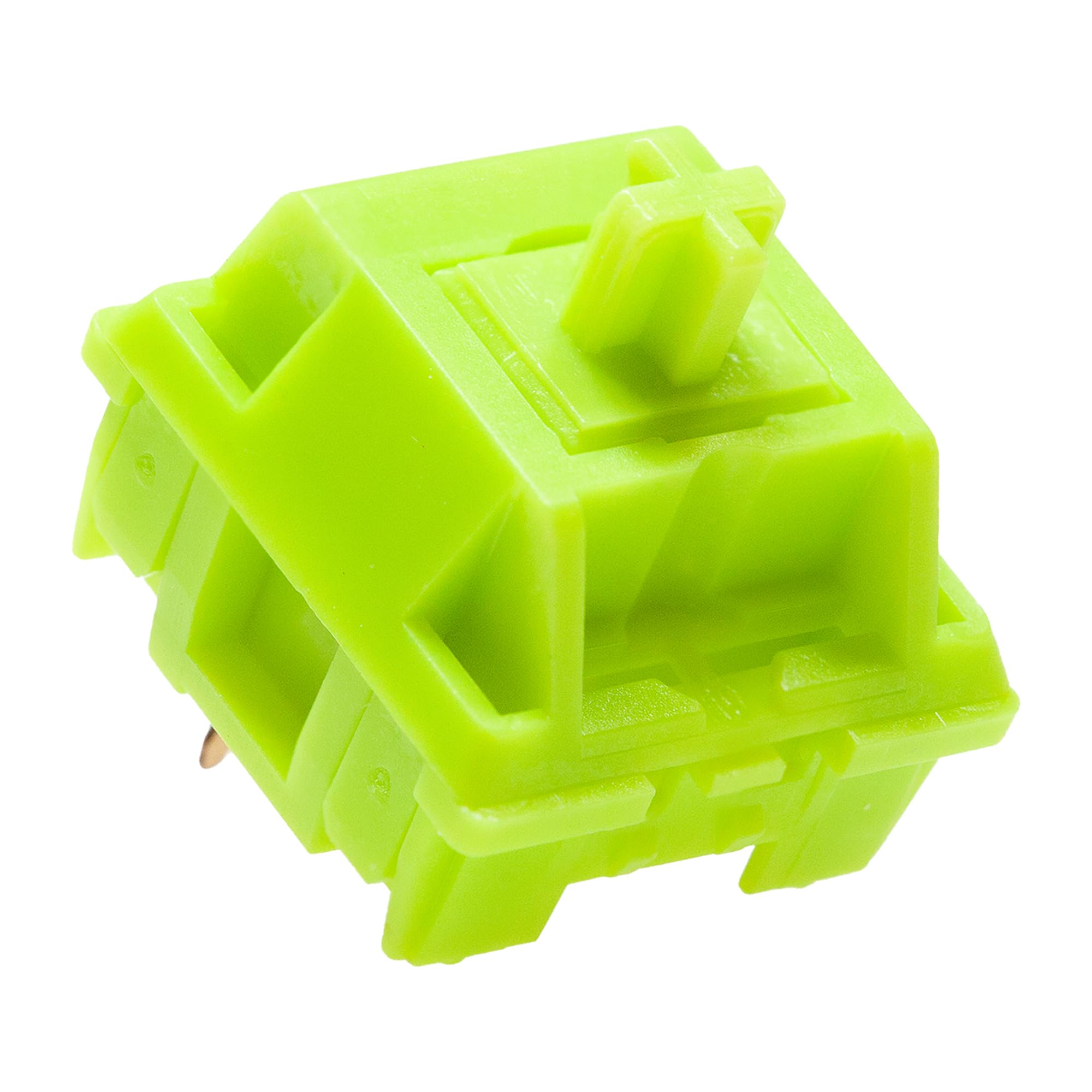 KPREPUBLIC KTT Matcha Tactile 45g MX Switch for Mechanical Keyboard - Factory Lubed PC POM Gold Plated Spring (90 Switches)