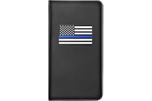 Giftguys Car Registration and Insurance Holder, Registration and Insurance Card Holder, Leather Vehicle Card Document Glove Box Organizer with Magnetic Closure for Essential Document, Driver License