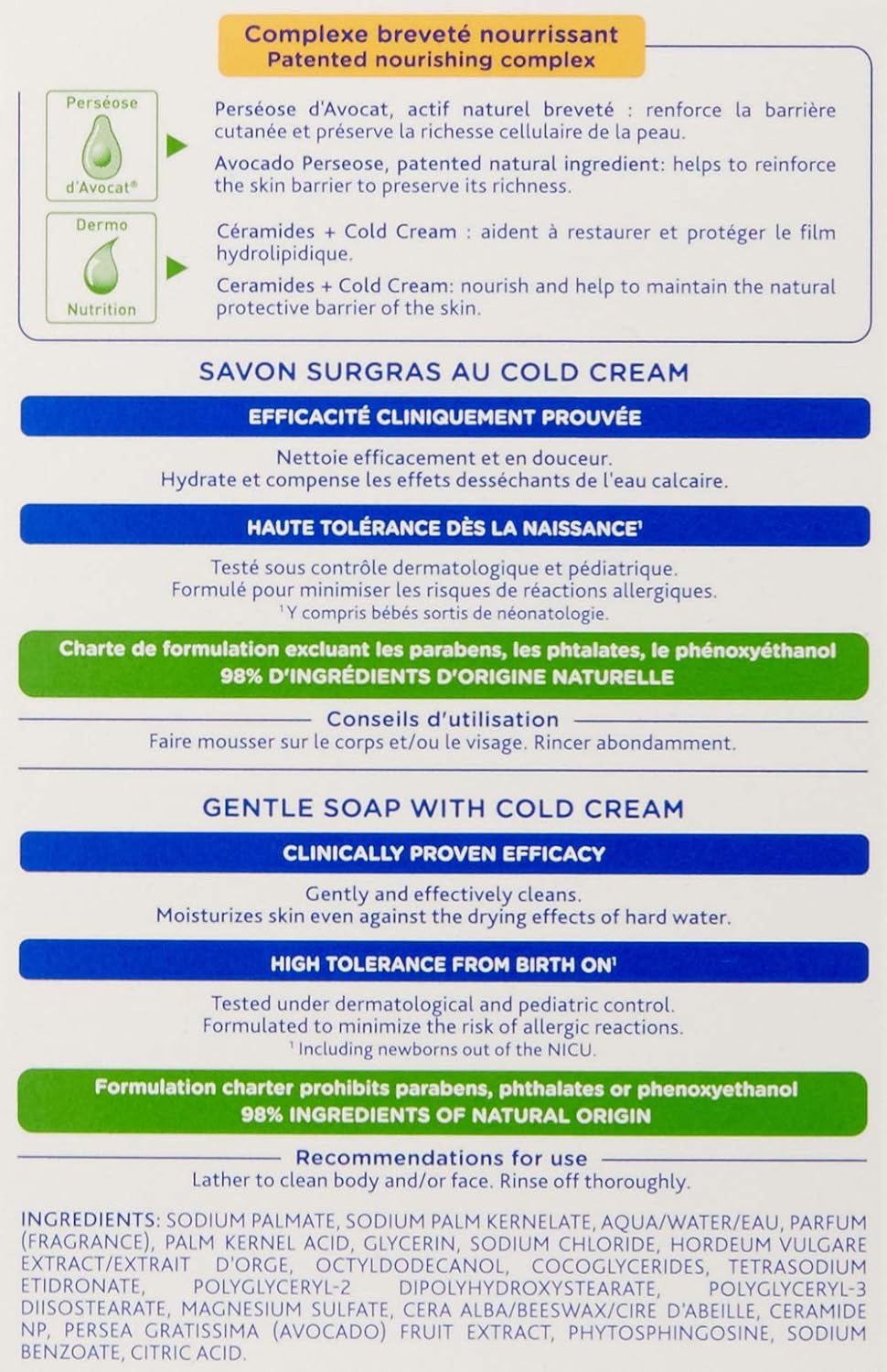 Mustela PS SAVON SURGRAS AU COLD CREAM 100 GR/PS OVERVETTE ZEEP MET COLD CREAM 100 GR, White - Image 3