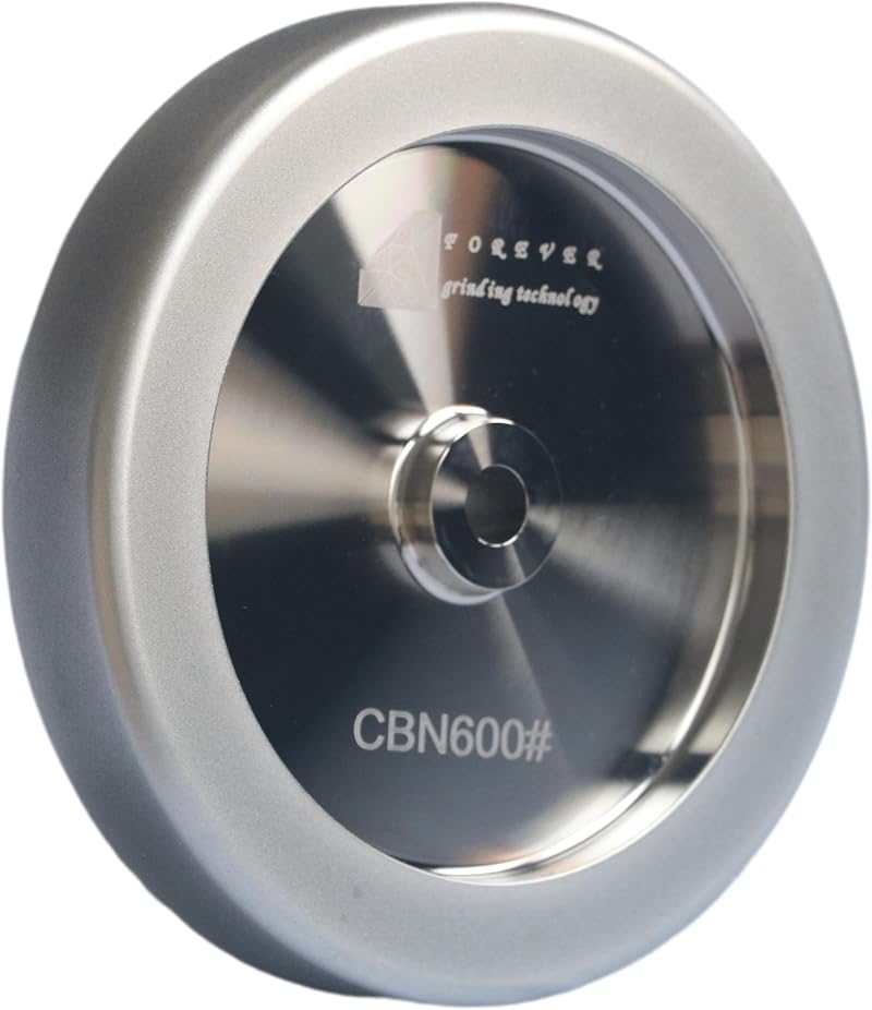 Generic 4-in-1 CBN Grinding Wheel 8" 600 Grit Woodturning HSS Tool Sharpening