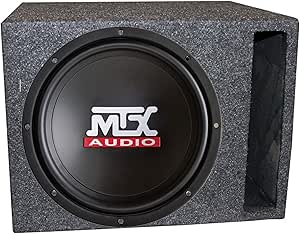 Amazon.com: MTX TN12-02 12" 400 Watt Car Audio Bass Subwoofer + Vented