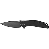 Zero Tolerance 0357BW, ZT Original Design, 3.25 Inch Drop Point Blade, CPM 20CV Blade Steel with Blackwash Finish