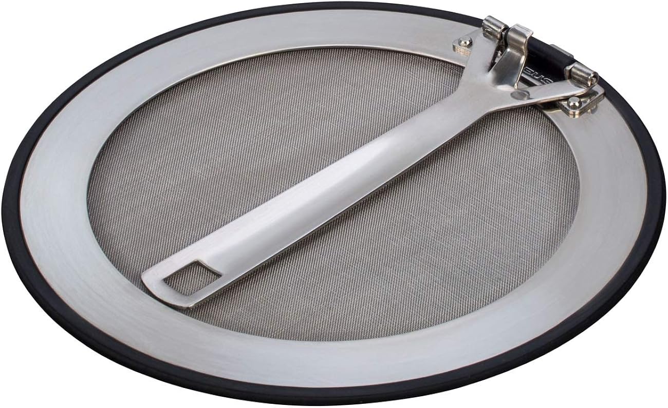 LE CREUSET 3-Ply Stainless Steel Splatter Guard, 26cm to 30cm, 94006500000000, Silver, 30 cm - Image 4