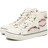 yageyan Womens High Top Canvas Sneakers Lace up Fashion Shoes for Women Casual Classic