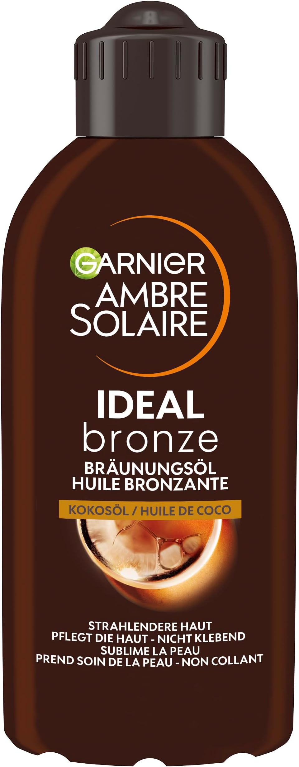 Garnier Ambre Solaire Tanning Oil for Face & Body 200 ml Coconut Fragrance