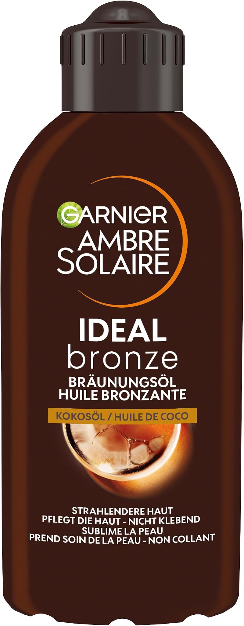 Garnier Ambre Solaire Tanning Oil for Face & Body 200 ml Coconut Fragrance