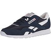 Reebok Men's Classic Nylon Sneaker, Collegiate Navy/White, 13