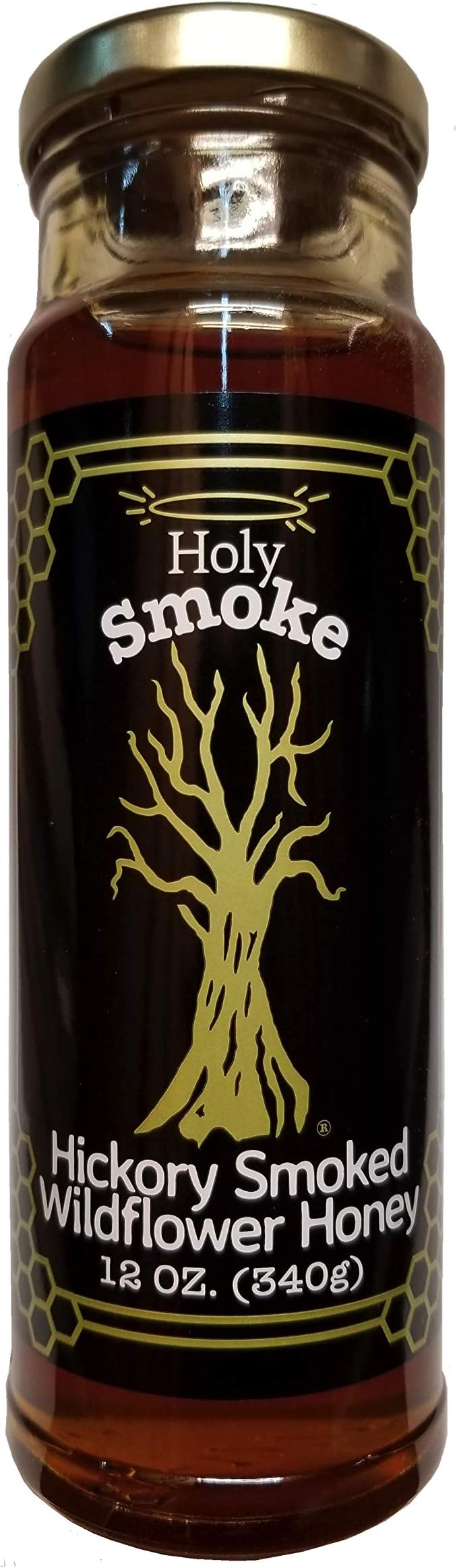 Holy SmokeHickory Smoked Wildflower Honey - 12 Ounce