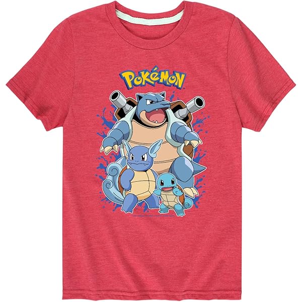 Amazon.com: HYBRID APPAREL - Pokémon - Starter Pokémon - Youth