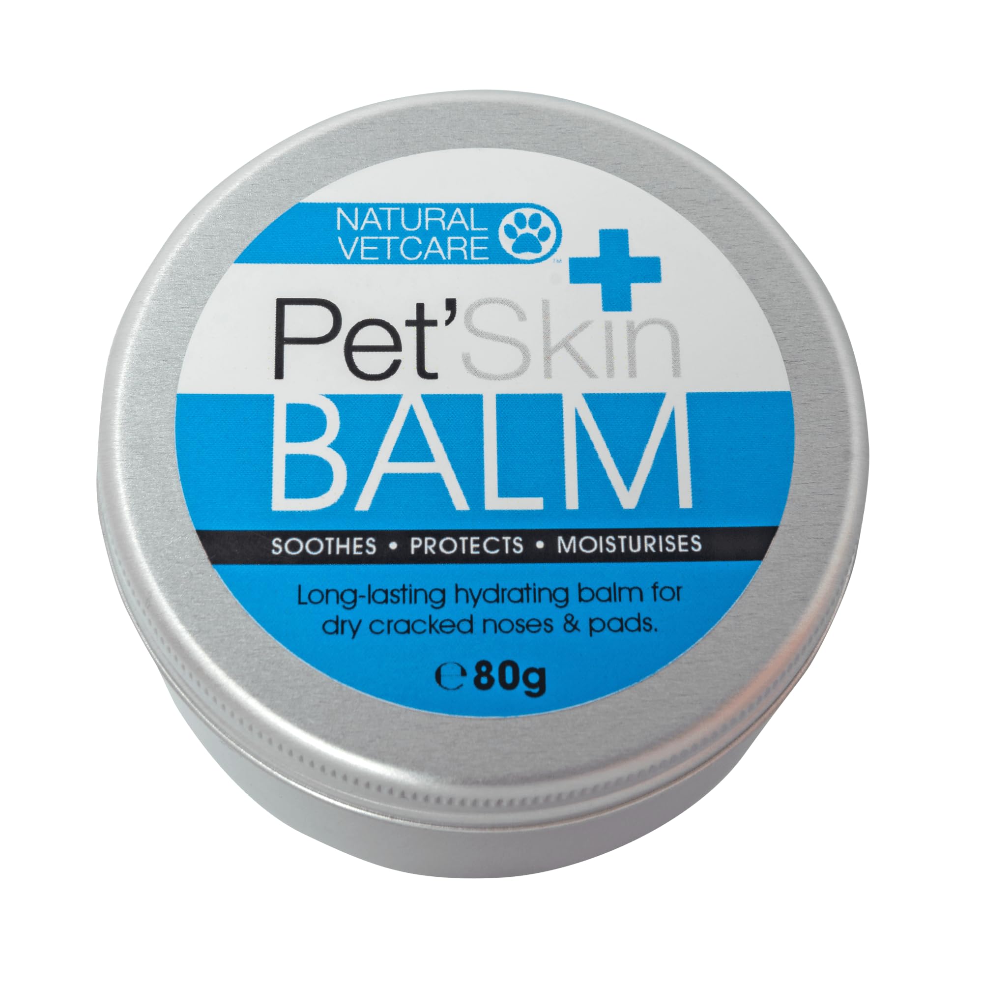Natural VetCare Pet'Skin Balm – Hydrating & Protective Balm for Cats & Dogs – Soothes Dry, Cracked or Irritated Skin – With Shea Butter, Coconut Oil & Vitamin E – 50ml