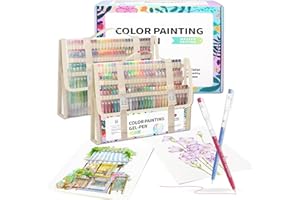 168 Pcs Gel Pens for Adult Coloring 162 Colors,0.6mm Fine Tip Gel Pen Set Quick-Drying Ink with Travel Case,Gel Pens Set for 