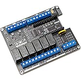 CANADUINO&reg; ESP32 PLC-100 for Espressif ESP32-C6-DevKitC, Compatible with Arduino