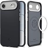 Spigen for iPhone Air Case, Nano Pop MagFit [TPU Covered Camera Control] [Compatible with MagSafe] - Black Sesame