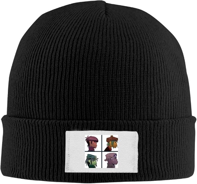 Woolen Gorillaz Fashion Style Cool Logo Design Beanie Hat Amazon.ca Clothing & Accessories