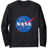 NASA Logo - Space Explorer - Trendy Fun Long Sleeve T-Shirt